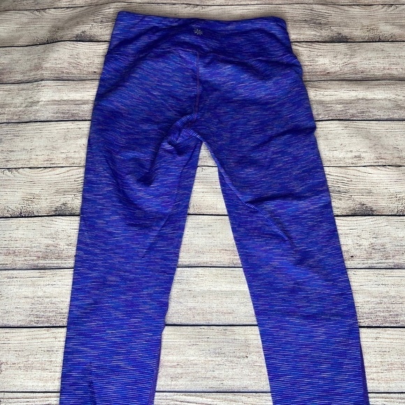 Athleta Striped Capri Leggings S - Picture 4 of 4